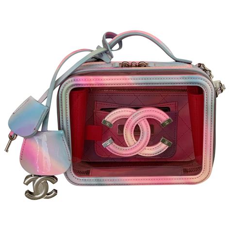 chanel pvc pink|Chanel pvc bag.